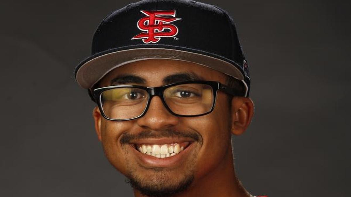 Fresno State ace Ricky Tyler Thomas had some control issues Sunday, walking seven during a 6-2 loss at New Mexico.