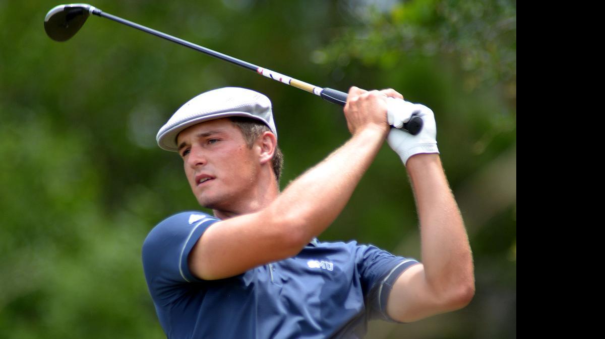 
Bryson Dechambeau — showing during the final round on his way to clinching the NCAA individual championship on Monday, June 1, 2015 — will be playing in the U.S. Open after finishing tied for third at a sectional qualifier at Brookline in Columbus, Ohio.
