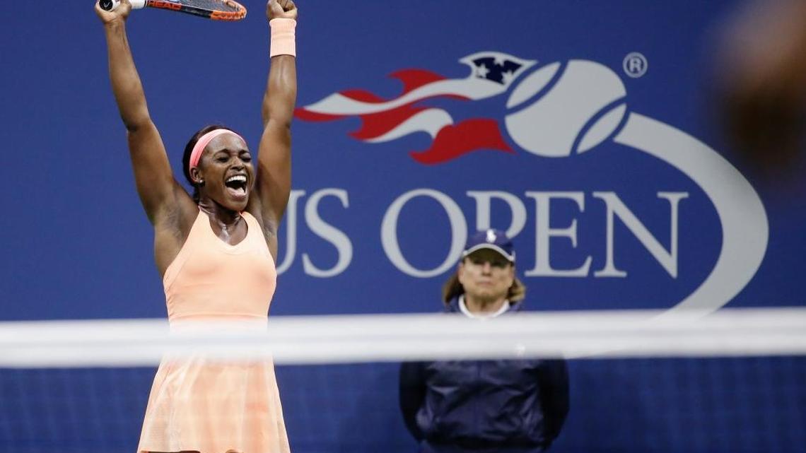 Sloane Stephens defeated Venus Williams on Sept. 7, 2017, to advance to the U.S. Open championship in New York. Stephens grew up in Fresno through the age of 9.