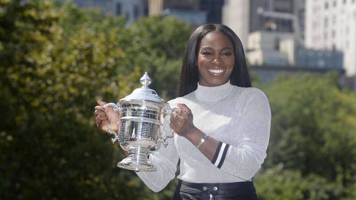 Tennis star Sloane Stephens, formerly of Fresno, didn’t just win the 2017 U.S. Open. She’s become the media’s latest “It Girl,” appearing on ABC’s Good Morning America and landing on the cover of Sports Illustrated. Here, Stephens poses for a picture in the Central Park in New York with her Grand Slam trophy.