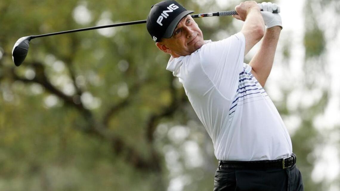 How did Kevin Sutherland celebrate breakthrough win? With a long drive, of course