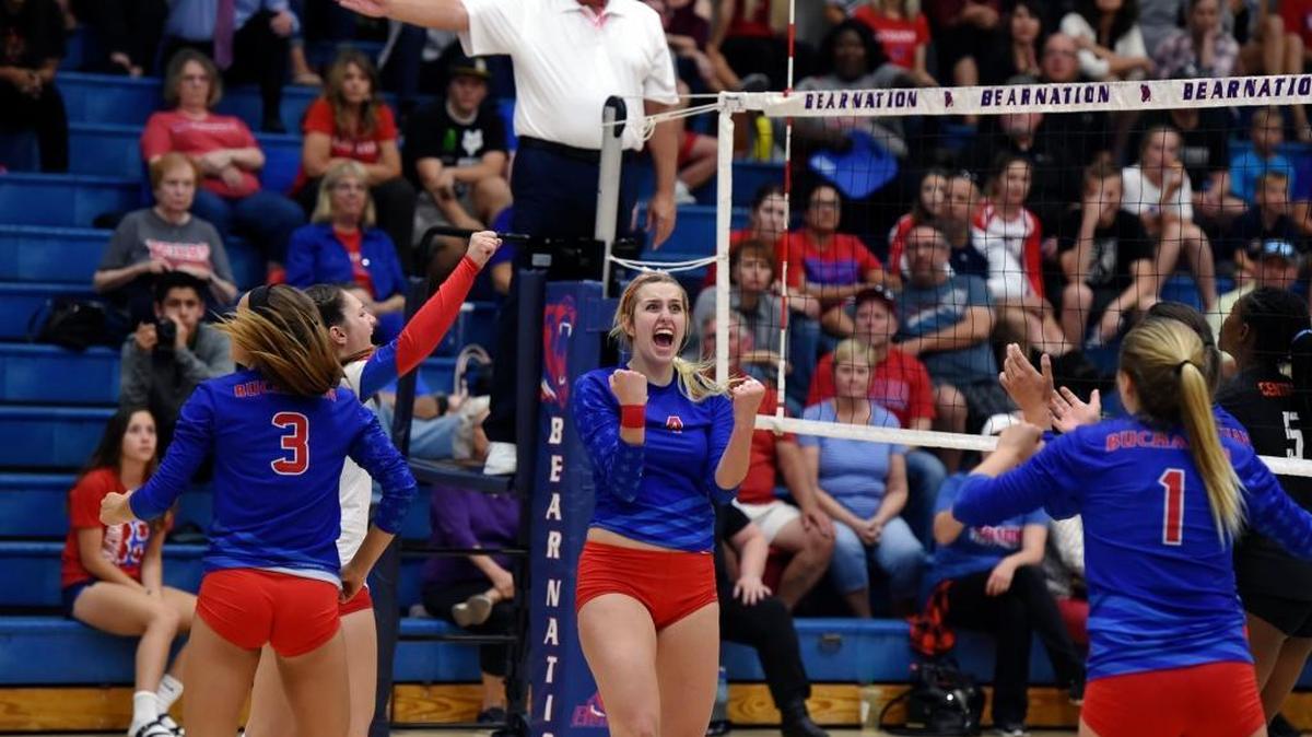 Buchanan High, the Central Section and Tri-River Athletic Conference runner-up, has moved on to round 2 of the CIF State playoffs after beating Valley Christian-San Jose 23-25, 25-21, 25-15, 25-19 on Wednesday, Nov. 15, 2017.