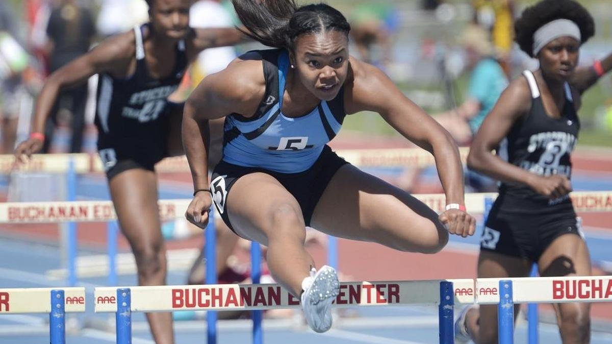 Clovis North multiple-event track and field star Rhesa Foster, who has signed with 2015 NCAA champion Oregon, is questionable for the Central Section postseason with a leg injury.
