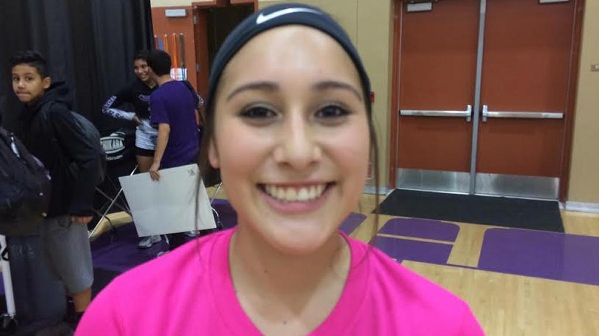 Mission Oak senior libero and co-captain Alyssa Parkison.