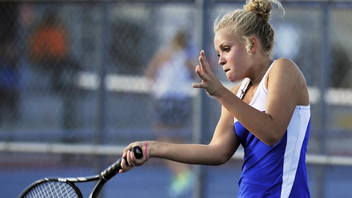 Buchanan’s Grace Moore, seen in 2015, is the Bear’s No. 1 singles player.