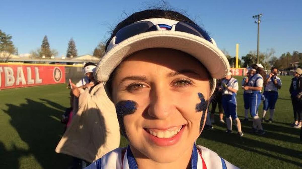 Alyssa Sanchez hit a lead-off home run for Caruthers in a 10-0 win over Washington for Fowler Easter Classic softball tournament title.