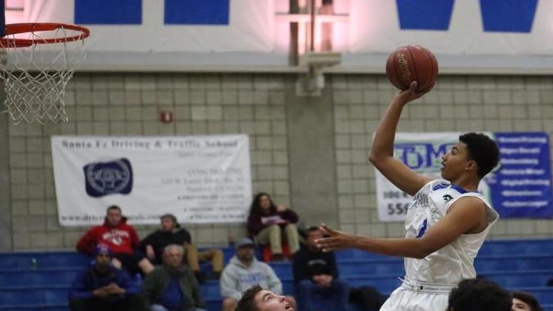Damean Douglas, who played the past three seasons at Hanford West High, is transfering to Memorial. Douglas averaged roughly 25 points and 15 rebounds per game last season, his dad said.