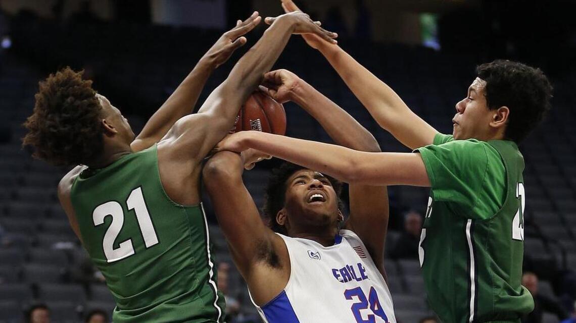 Fans behind them, but Immanuel Eagles fall under Frogs’ closing run in state final