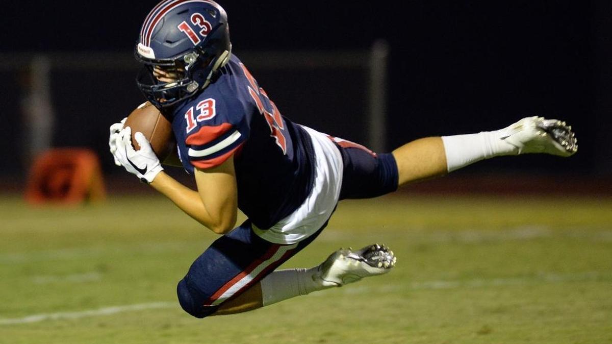 Memorial High’s Chase Fitzgerald and the rest of the Panthers fell to Southwest El Centro on Saturday, Dec. 9, 2017, in the CIF Division 4-A football playoffs – one step from the state final.