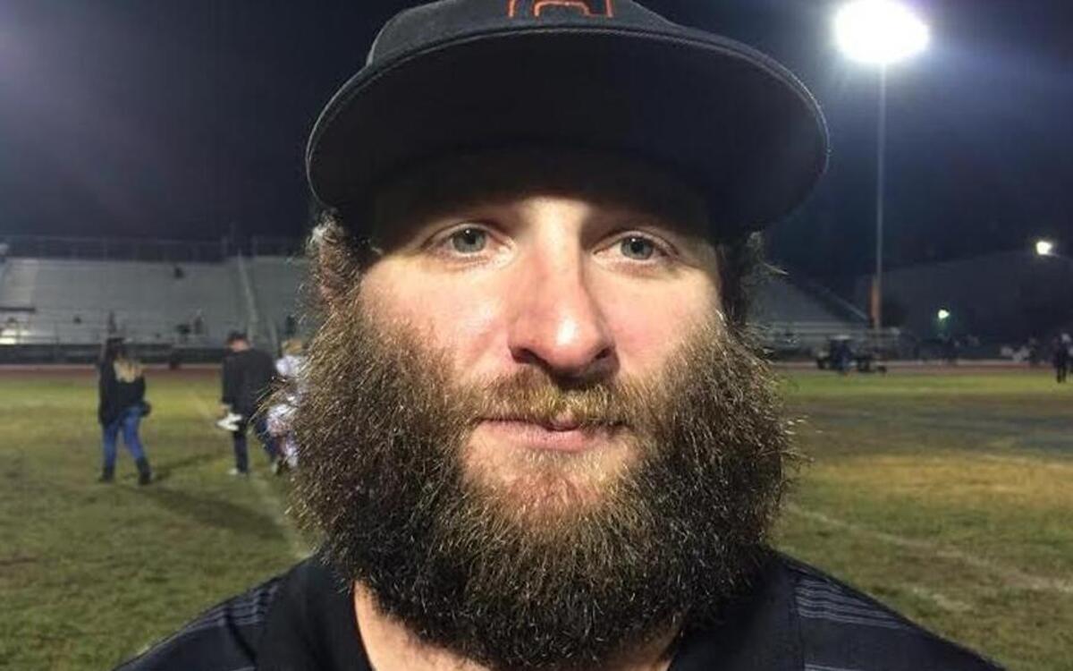 Selma High football coach Matt Logue has been growing a beard since June, when he pledged to his team that he wouldn’t shave until they lost a game. The Bears improved to 9-0 on the season Oct. 28 with a 47-14 win over Exeter that clinched the Bears’ first league title since 1997.