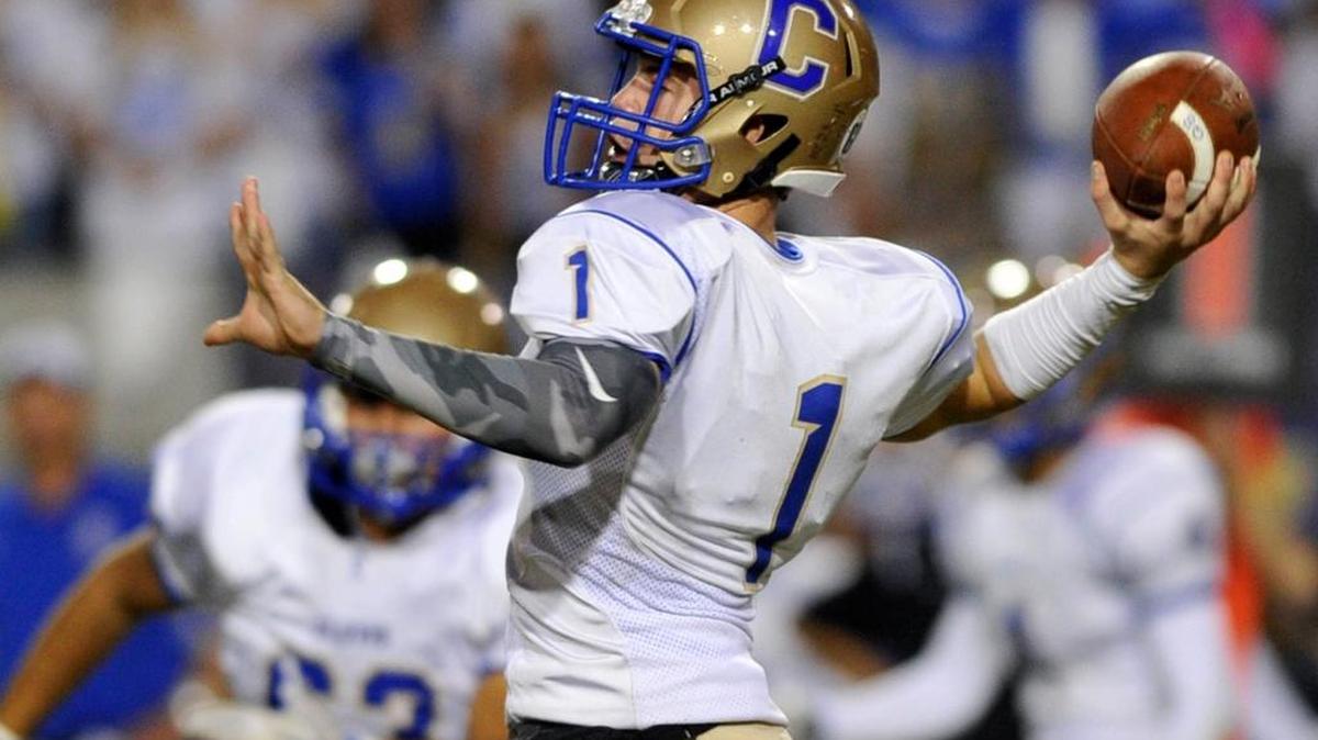 Clovis High’s Sean Kuenzinger and the rest of the Cougars hope to fly past Liberty-Bakersfield to a Central Section Division I championship and automatic state regional berth. A potential deciding factor: homefield advantage for top-seeded Clovis. “Avoiding the bus ride is a big deal,” says Cougars coach Rich Hammond.
