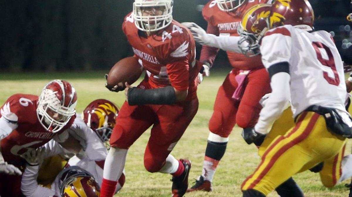 Alex Gutierrez will power Chowchilla’s double wing offense into Saturday’s CIF State Division IV-A football final against Sierra-Manteca.
