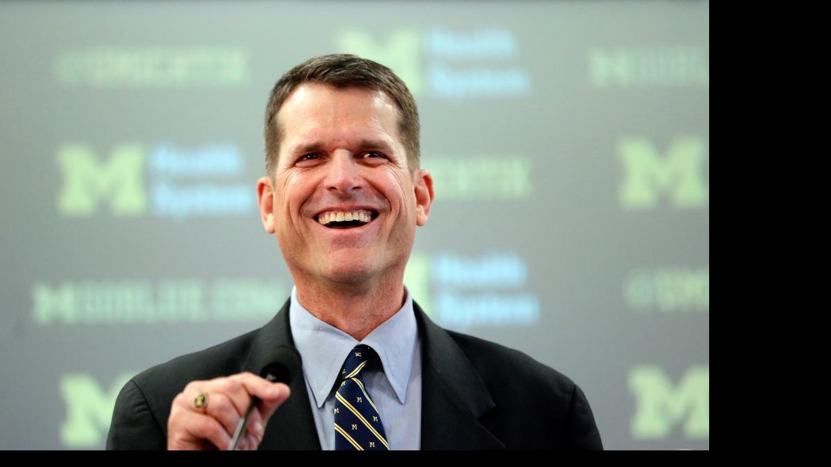
Jim Harbaugh, Michigan’s new head football coach, will be in Fresno next month for the DB Guru Football Camp at Roosevelt High School. The camp is scheduled from 4 to 8 p.m. June 11 and is open to high school football freshmen, sophomores and juniors. Limited bleacher seating will be available for the public.
