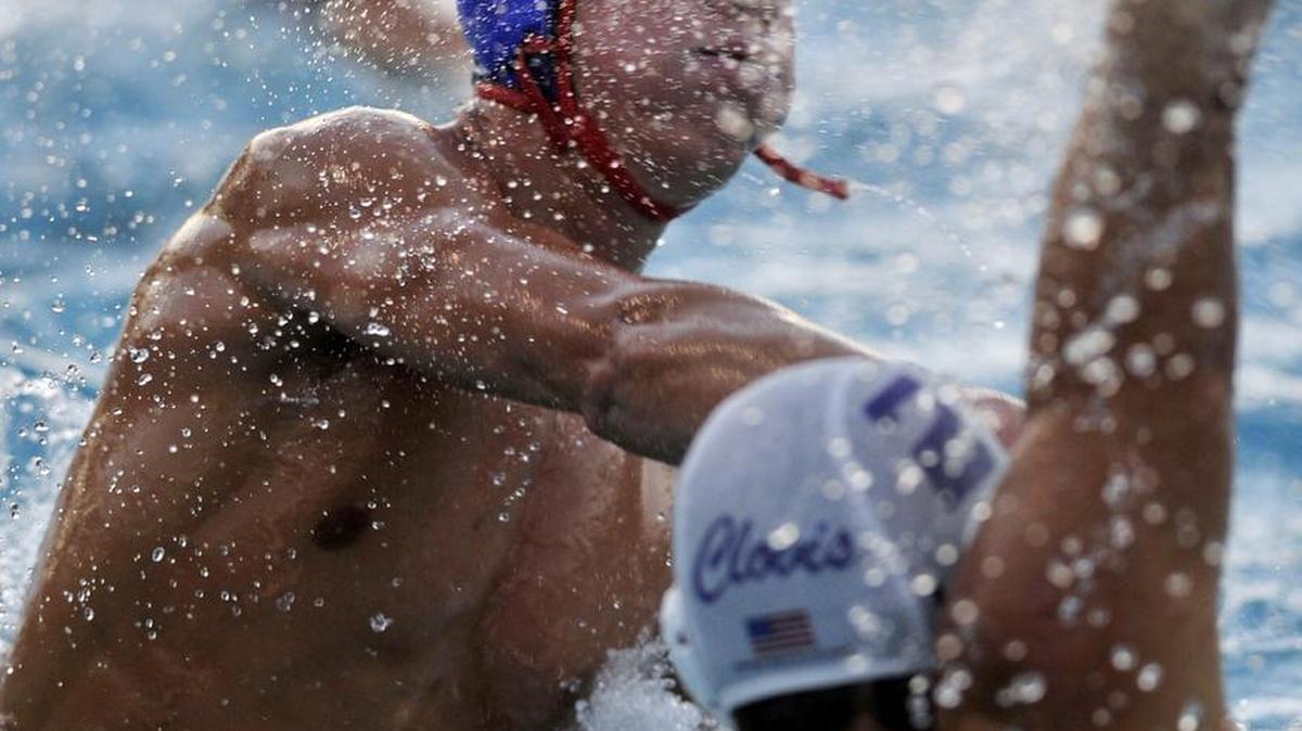 
Buchanan’s Cole Heimerdinger, left, takes a shot while defended by Clovis’ Andy Caton, bottom right, on Oct. 1, 2014. Heimerdinger and the Bears – along TRAC rivals with Clovis, Clovis North and Clovis West – headline the 13-team Clovis Championships tournament on Sept. 18-19, 2015.
