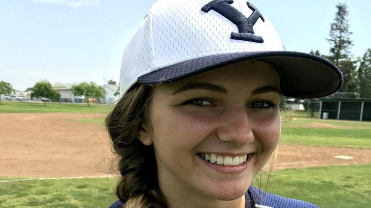 Trinity Curtis, 15, became Yosemite High’s first girls’ baseball player as a freshman last year. This week, she’s been invited to take part in the inaugural MLB Trailblazer Series in Los Angeles.