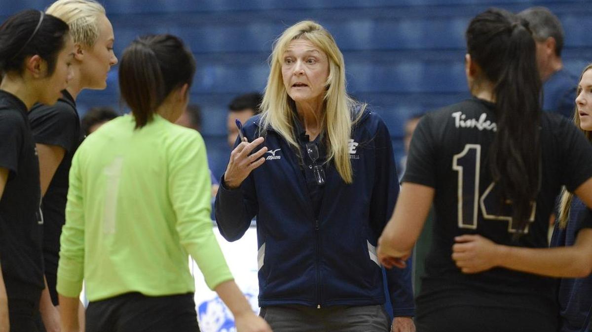 Vicki Samarin stepped down as Clovis East’s volleyball coach after leading the Timberwolves’ to the school’s first Tri-River Athletic Conference and Central Section Division I titles.