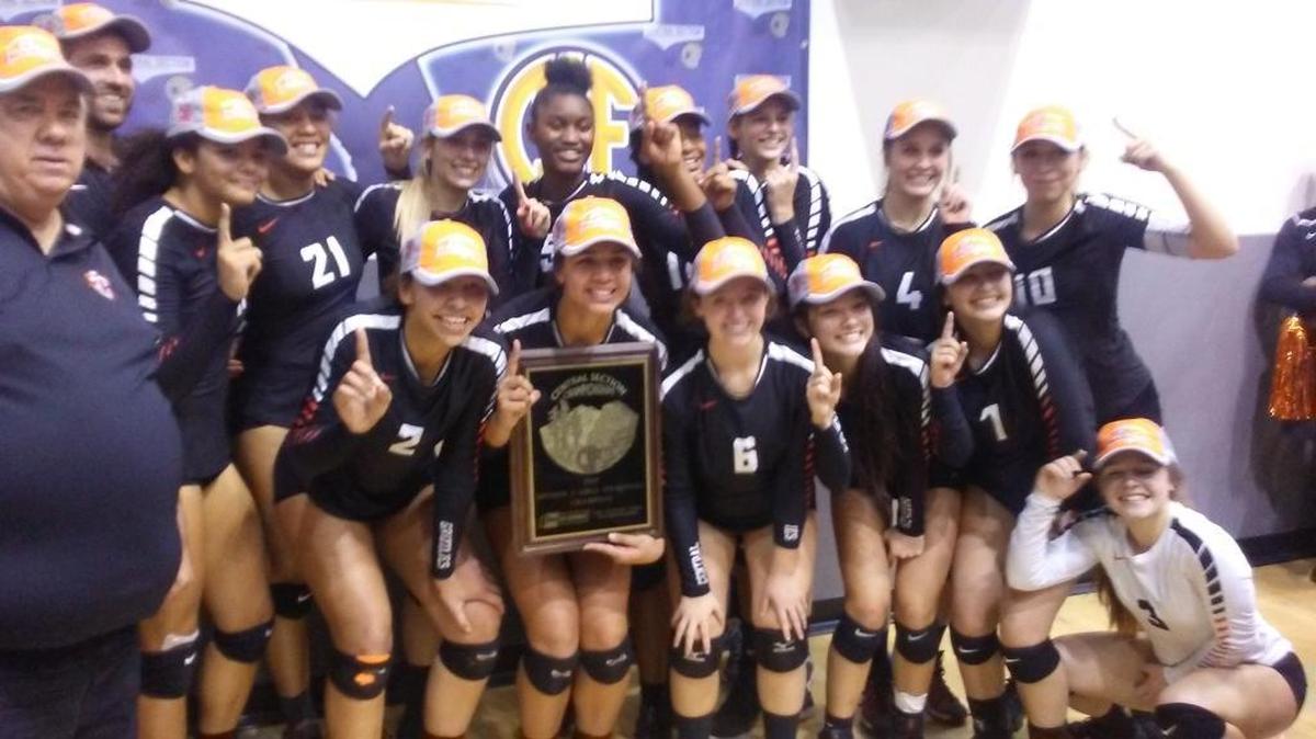 Central High shows who’s No. 1 after capturing the Central Section Division I volleyball championship on Saturday, Nov. 11, 2017, at College of the Sequoias in Visalia.