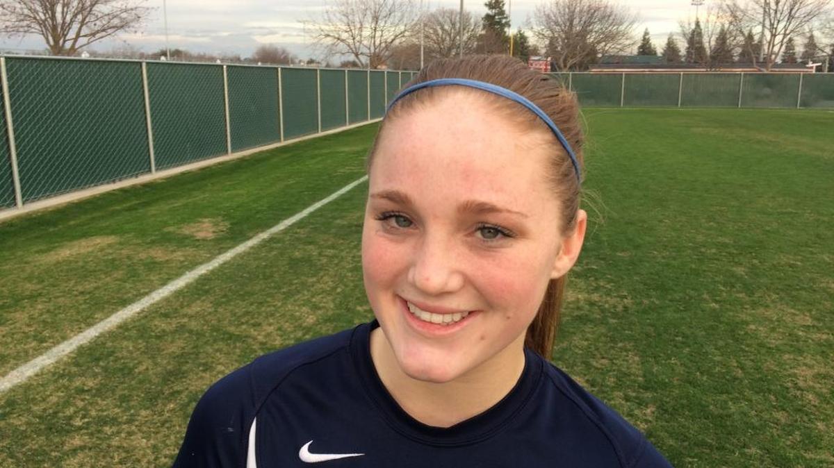 Nikki Crouch scored the game’s only goal in the 48th minute to lift Clovis East to a 1-0 win over Buchanan on Friday.