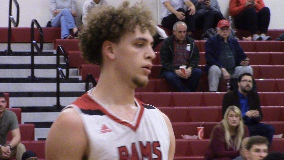 Ethan Richardson, a 6-foot-10 sophomore from Madera High, led Fresno City College with 23 points and 13 rebounds in the Rams’ 68-56 victory over Chaffey in the state quarterfinals on Thursday, March 14, 2019.
