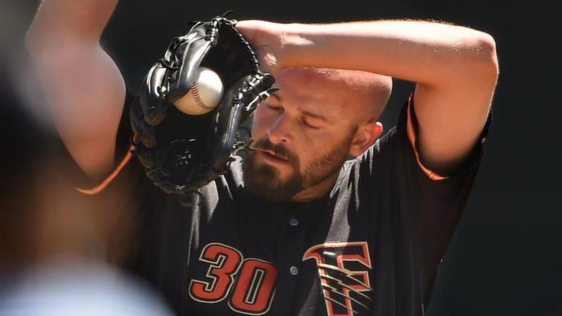 The Fresno Grizzlies are hoping Mike Hauschild can solve some of their back-end pitching woes. Through the first 20 games, the Grizzlies sport the worst ERA throughout Triple-A at 5.71. Hauschild has his own struggles to overcome, after beginning this season in the majors with the Texas Rangers only to be waived after four rough outings.