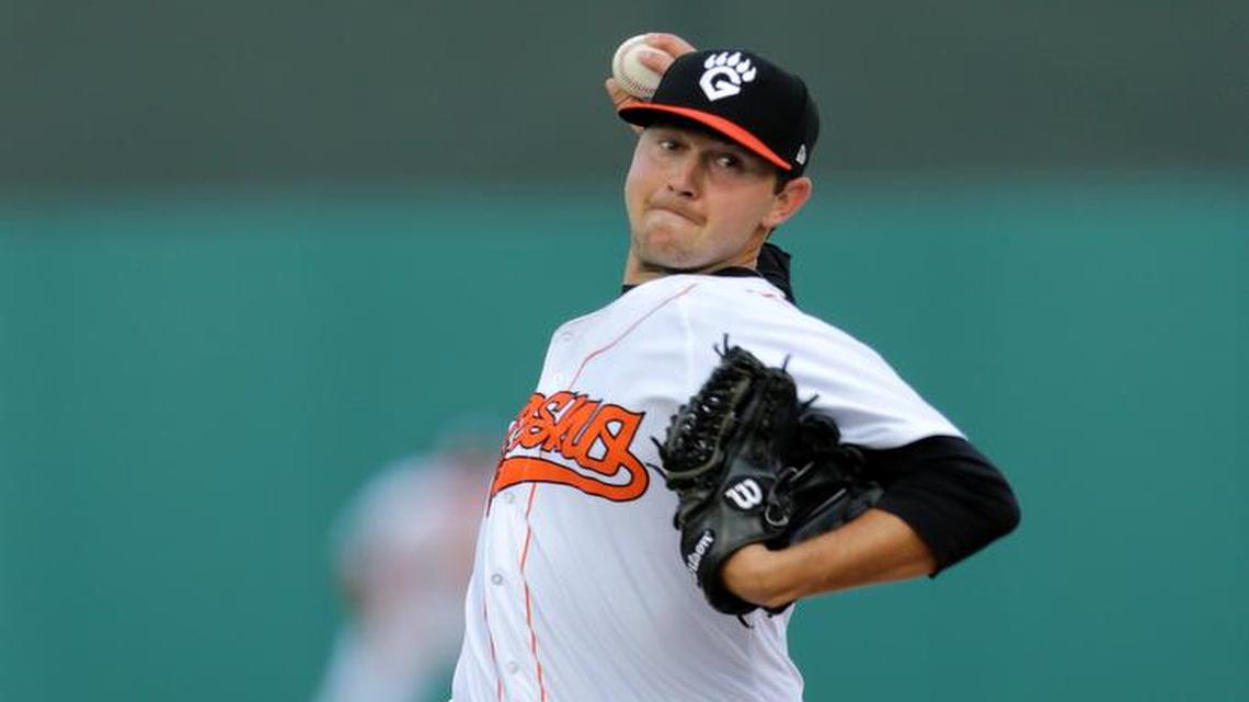 Thanks to better command of his off-speed pitches and more movement on his slider, Fresno Grizzlies pitcher Brady Rodgers has been one of the most efficient starters in Triple-A. He owns the third-best ERA in the PCL at 2.88.