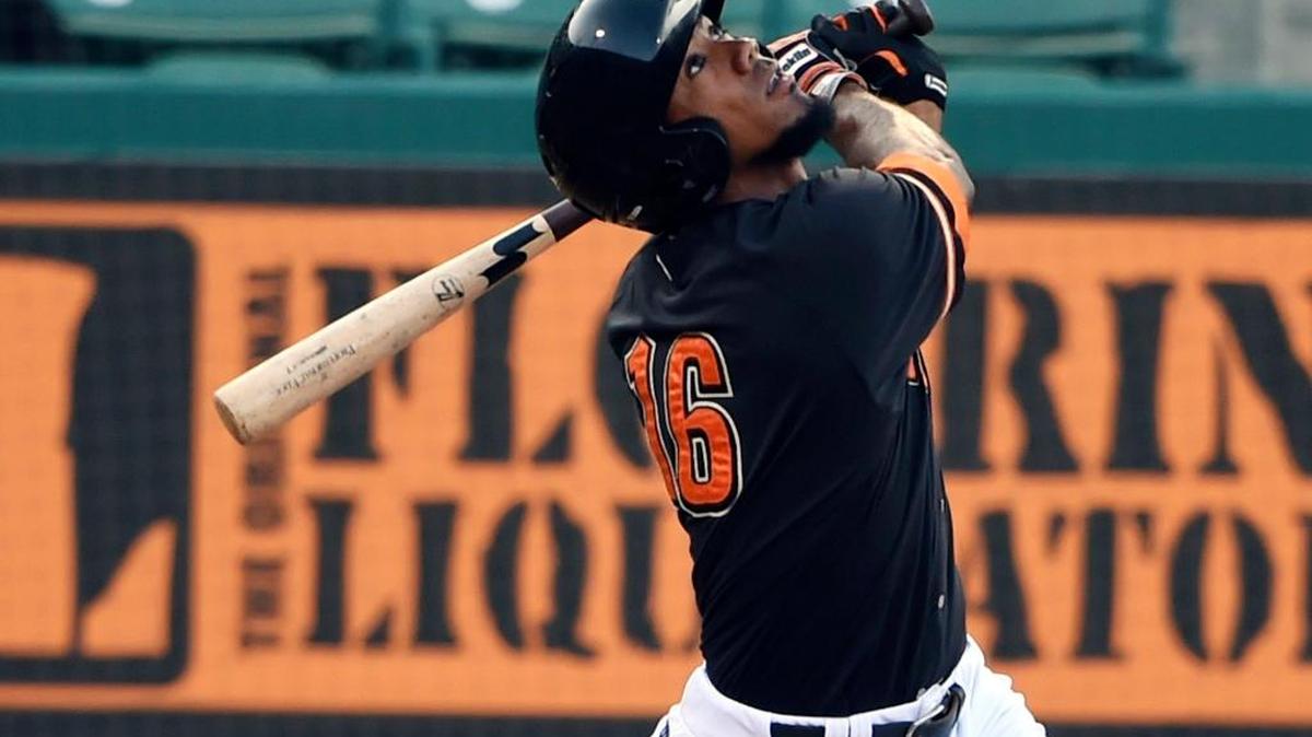 Fresno Grizzlies outfielder Teoscar Hernandez finally reached Triple-A in his sixth minor league season. Consistency at the plate, including pitch recognition and solid contact, remains a key goal as he tries to make the next leap to the majors with the big league parent Houston Astros.
