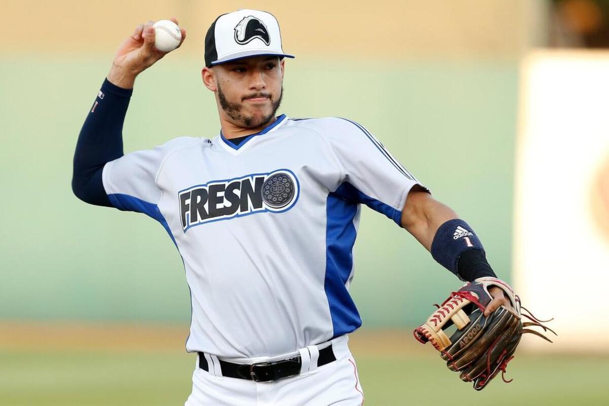 Houston Astros star Carlos Correa returned to Fresno on Thursday to begin a rehab assignment with the Triple-A Grizzlies. And it just so happened that Correa played on a night when the Grizzlies where running their Oreo-theme uniform promotion.
