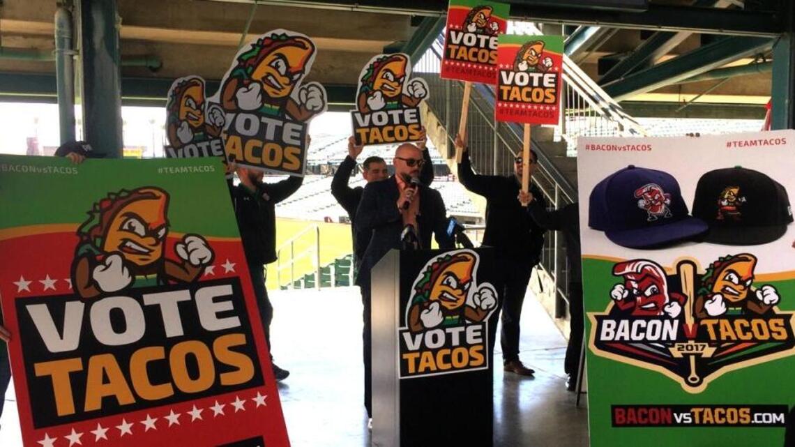 Fresno Grizzlies vs. Lehigh Valley IronPigs Twitter beef now an online food fight