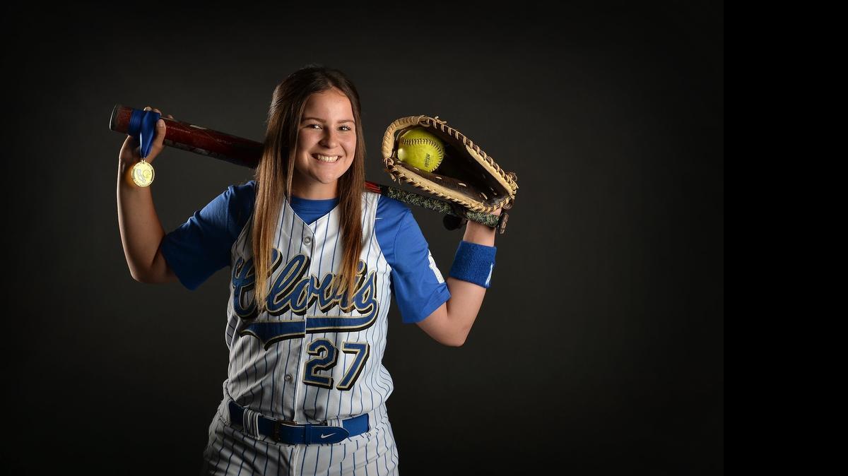 
Clovis High softball standout Cameryn Reichle was named to the Cal-Hi All-State first team after driving in a school-record 54 runs last year.
