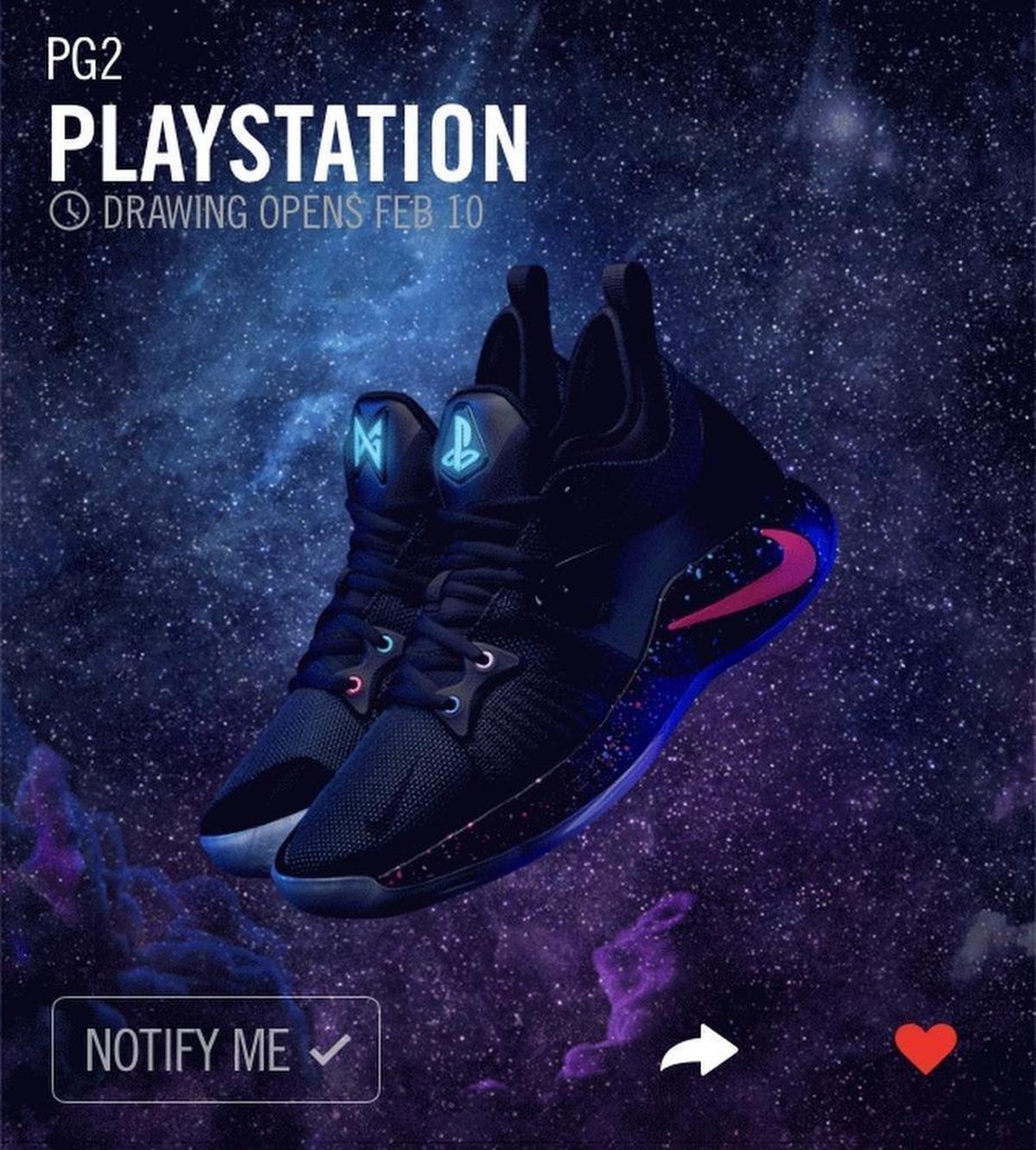 To potentially buy Paul George’s newest signature shoe, the Nike PG-2, you’ll need to download the Nike SNKRs app and log in/create a Nike + account to get entered in a random drawing.