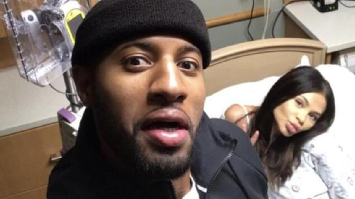 Former Fresno State star Paul George appears to have welcomed a second child into the world Wednesday. George early Wednesday posted a photo on Instagram that appeared to show his girlfriend Daniela Rajic was about to have a baby. By that evening, Rajic posted a photo on her Instagram account of her holding a baby while lying in a hospital bed.