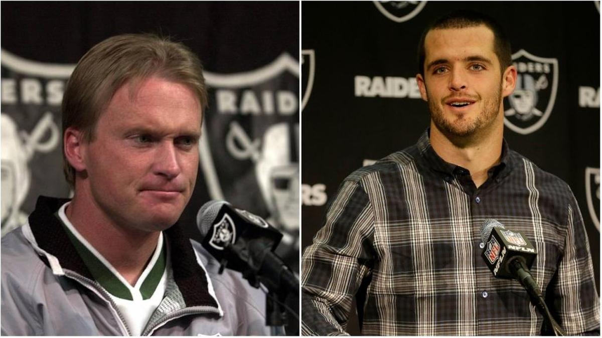 Jon Gruden hosted Derek Carr during his QB Camp in 2014. He spoke highly of Carr then and again in 2016 leading up to the Mexico City game.