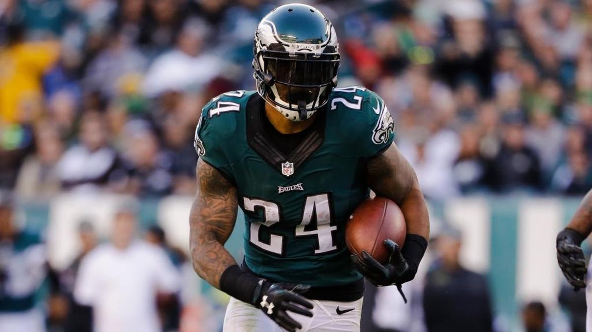 Philadelphia Eagles running back Ryan Mathews rushed rushed 19 times for 109 yards and two touchdowns in a 24-15 victory over the Atlanta Falcons on Sunday in Philadelphia.