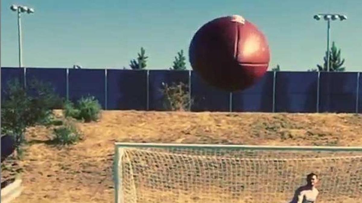 
An image from an Instagram video posted by Raiders quarterback Derek Carr, a former standout for Fresno State.
