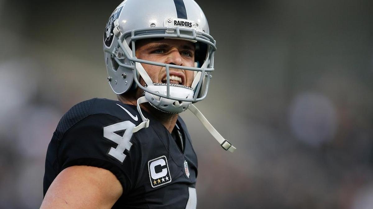 Oakland quarterback Derek Carr is focused this week more on the task at hand than the larger goal at stake – though a win takes care of both. Carr and the Raiders seek a victory Sunday against San Diego that would clinch the team’s first playoff berth since 2002.
