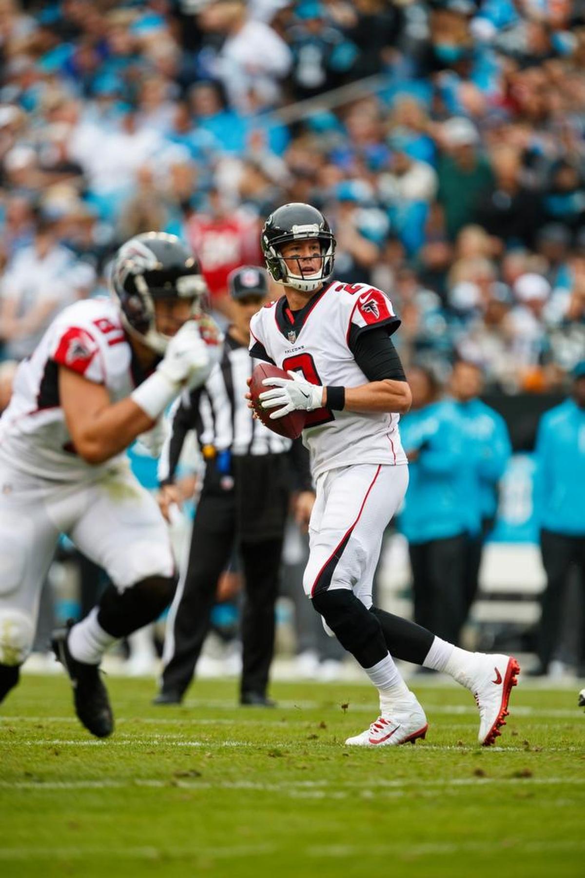 Atlanta quarterback Matt Ryan (2) led the Falcons to wins in three of their last four games and into the playoffs, ready for a run at a return trip to the Super Bowl.