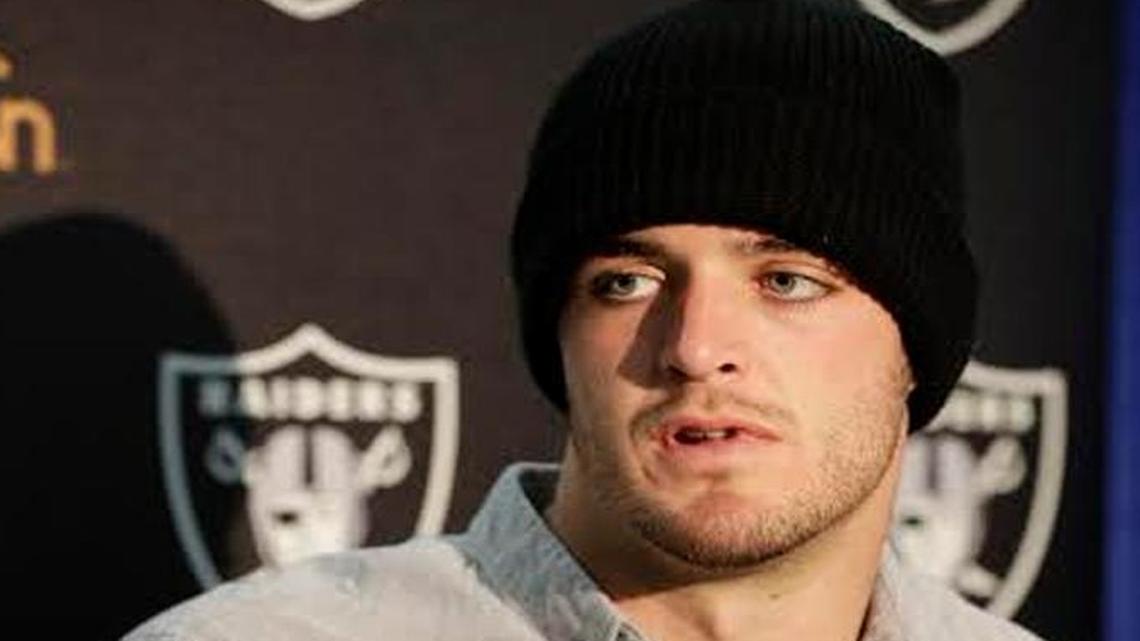 Oakland Raiders quarterback Derek Carr suffered a broken right fibula Dec. 24 that required surgery. But based on several social media posts, it appears the former Fresno State star is doing well with his rehab.