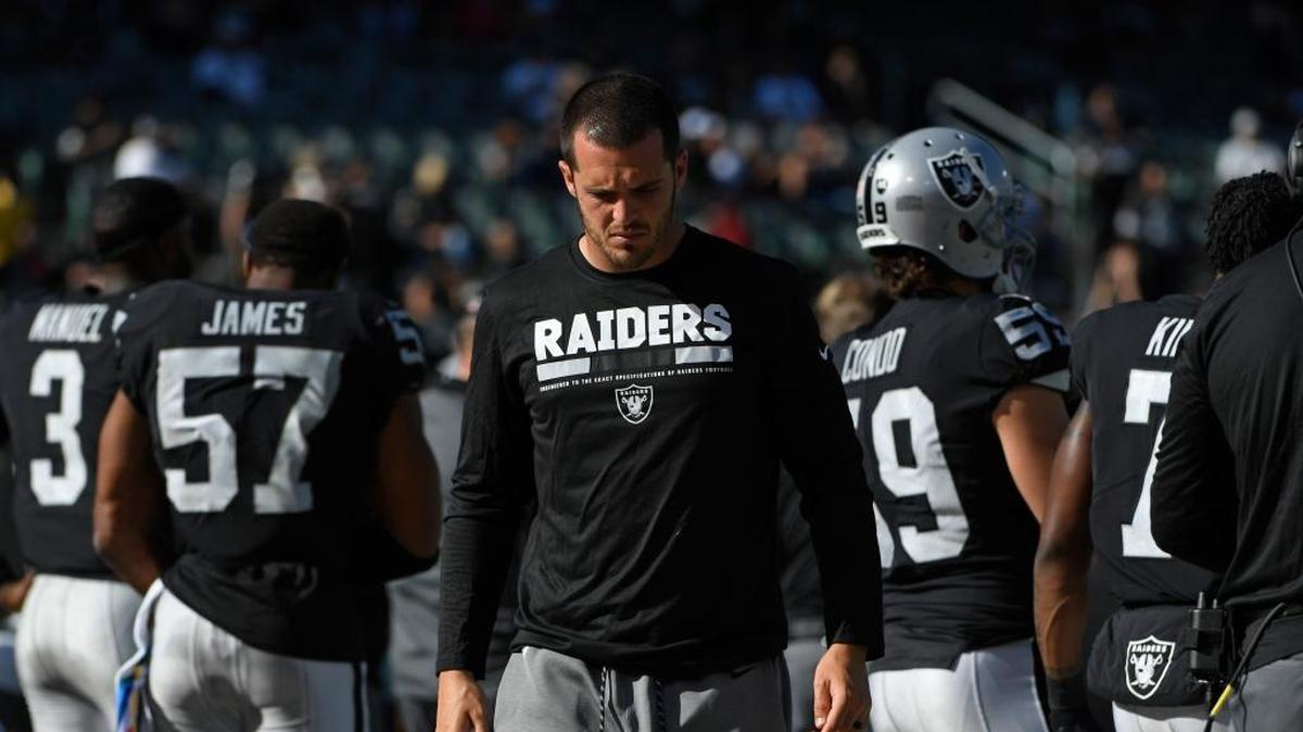 Oakland Raiders quarterback Derek Carr sent his condolences to North Bay wildfire victims: “My heart really goes out to the families. When something like that happens and someone tells you what it really is, you just sit there and think.”