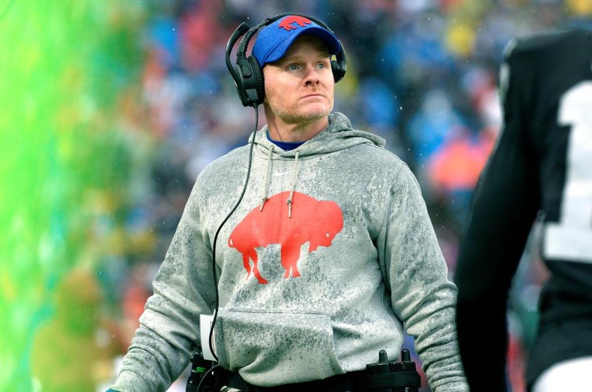 Buffalo Bills coach Sean McDermott made one of the more dubious decisions in the NFL this season, starting rookie quarterback Nathan Peterman over Tyrod Taylor in Sunday’s game at the Los Angeles Chargers. Peterman threw five first-half interceptions before he was replaced by Taylor.