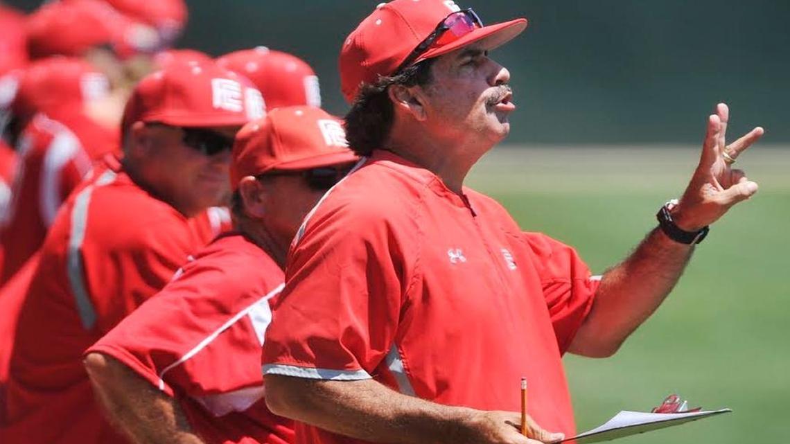 Fresno City College baseball coach Ron Scott passed Don Sneddon for the most baseball wins in California junior college history on Tuesday, Feb. 15, 2022.