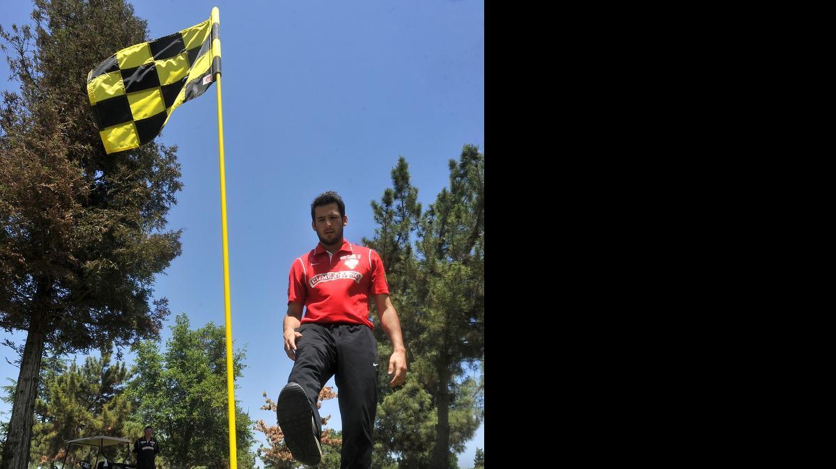
Footgolf, a hybrid sport between golf and soccer, has made its way onto golf courses around the country. Next month, the Federation of International Footgolf and the American Footgolf League will host the Cup of the Nations at Sacramento’s Haggin Oaks Golf Complex.

