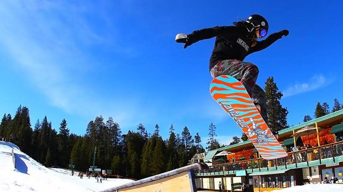 Marissa Hushaw will be at China Peak on Saturday for the JIB-JAM Rail Jam in front of the Day Lodge. Competing for the Sierra Nevada College last weekend, Hushaw placed 10th overall at the U.S. Collegiate Ski and Snowboard Association National finals in Lake Placid, N.Y.