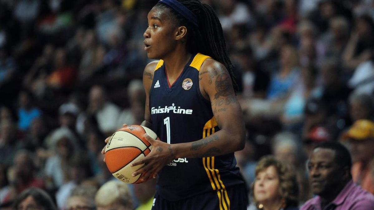 Shavonte Zellous, shown in 2015 as a member of the Indiana Fever, grew up minutes from Pulse, the nightclub where Sunday’s shootings occured.