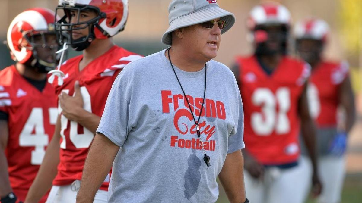 Fresno City coach Tony Caviglia has a rushing defense that has allowed a state-low 29.7 yards per game in a 2-1 start. The Rams host American River at 6 p.m. Saturday.