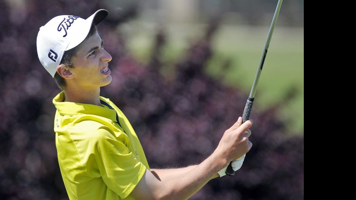 
Lane Pulliam of Hanford, shot a 7-under 137 to win the Visalia City Junior Amateur Open for the second time in three years. Pulliam, who will enter his junior year at Hanford High, was the Bee’s Boys Golfer of the Year.
