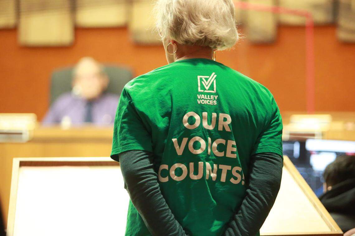 Community members continued to speak in support of Map 101, brought up the discrepancies that occurred at last week’s public hearing involving Map 120 and asked the board to be fair and reconsider last week’s vote at Tuesday, Dec. 14 board meeting.
