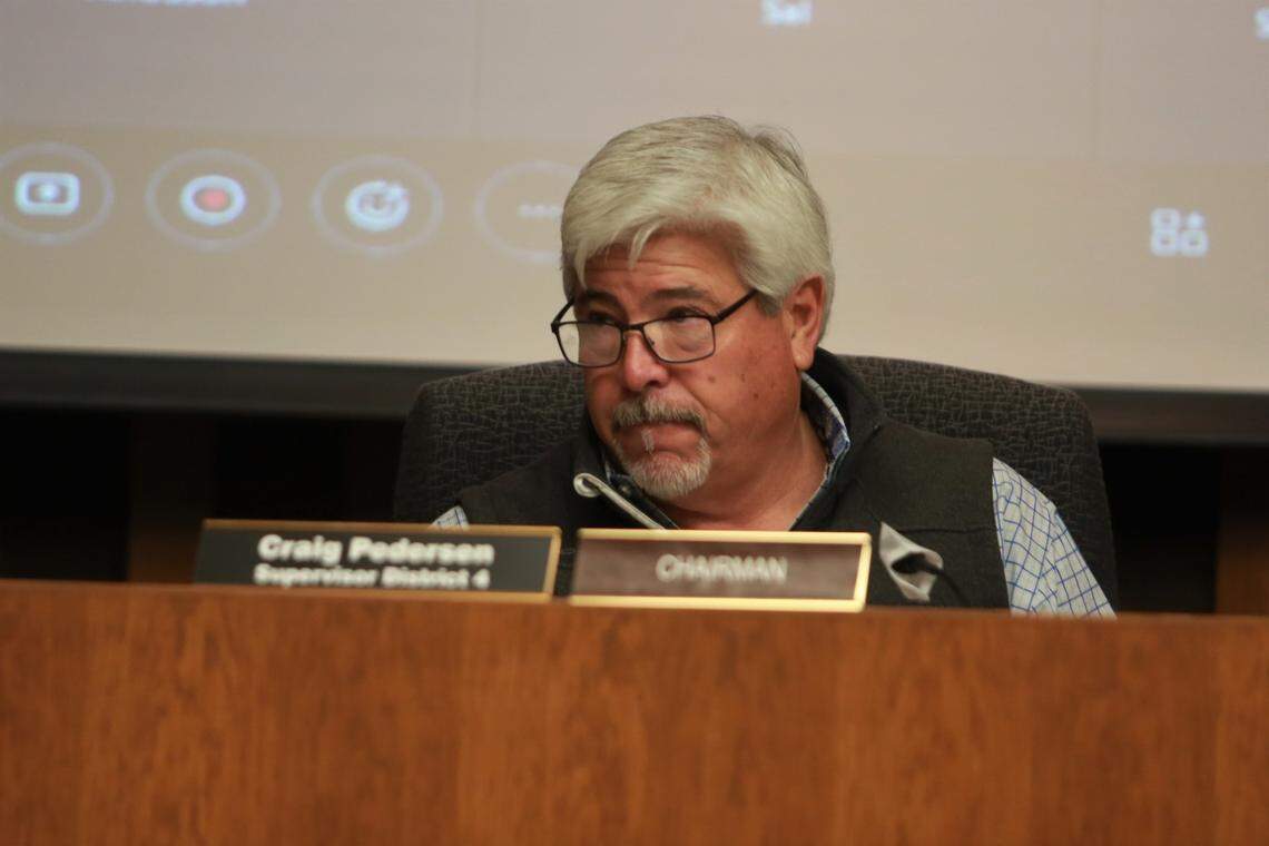 Supervisor Craig Pedersen voted on Tuesday (Dec. 14) board meeting in favor for the formal adoption of a supervisorial map that was submitted anonymously during the county’s redistricting process.