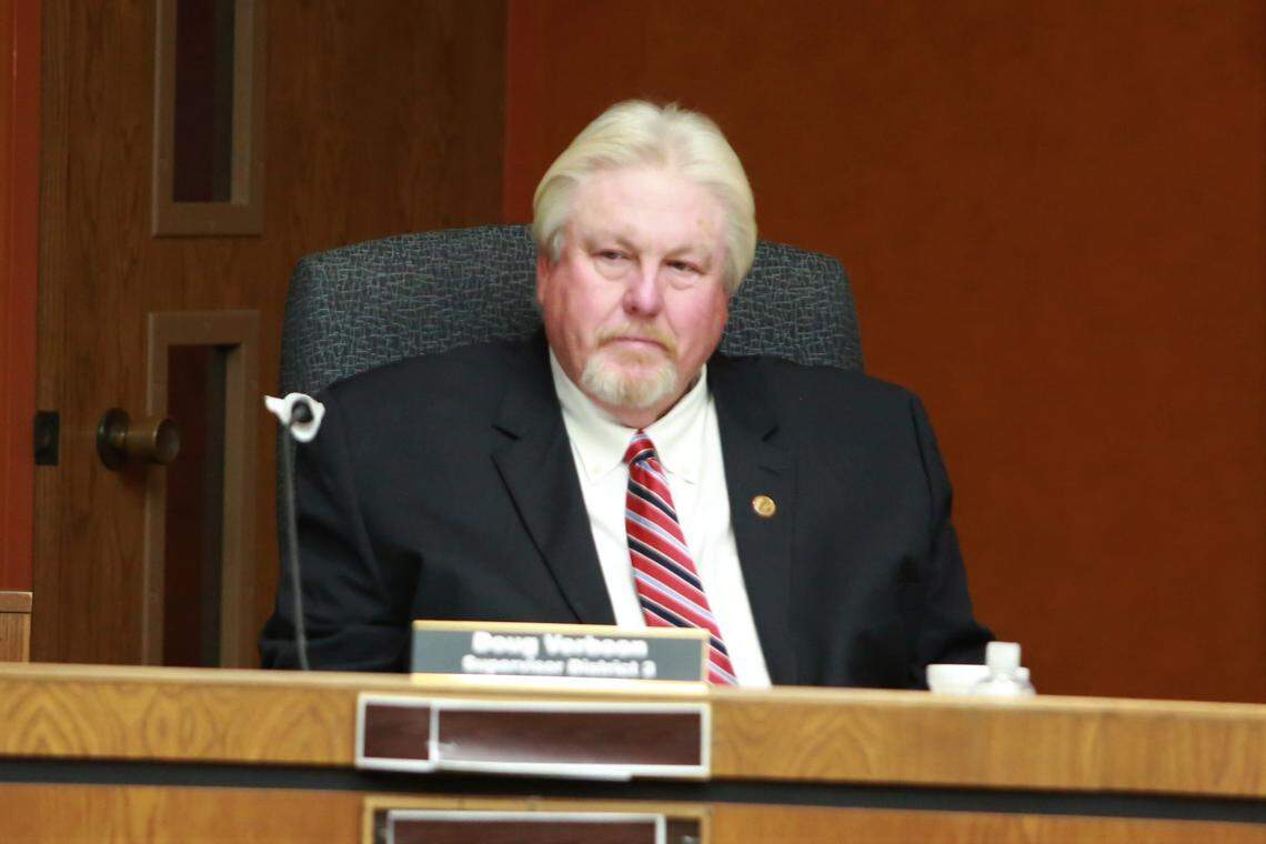 Supervisor Doug Verboon voted in favor of adopting public map 120 on Tuesday (Dec. 7) public hearing. 