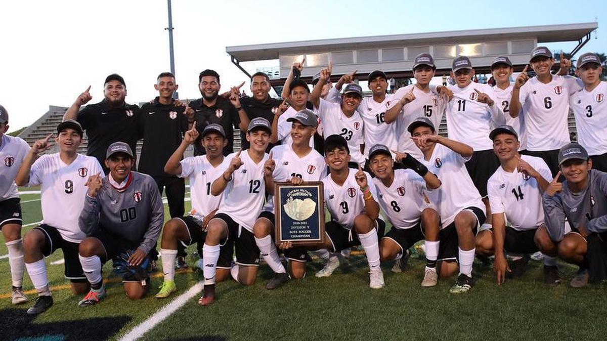 Fowler High scored a 3-2 overtime win over previously unbeaten Mendota High to claim the CIF Central Section Division V championship on May 28, 2021. Carlos Hidalgo provided the game-winning goal.