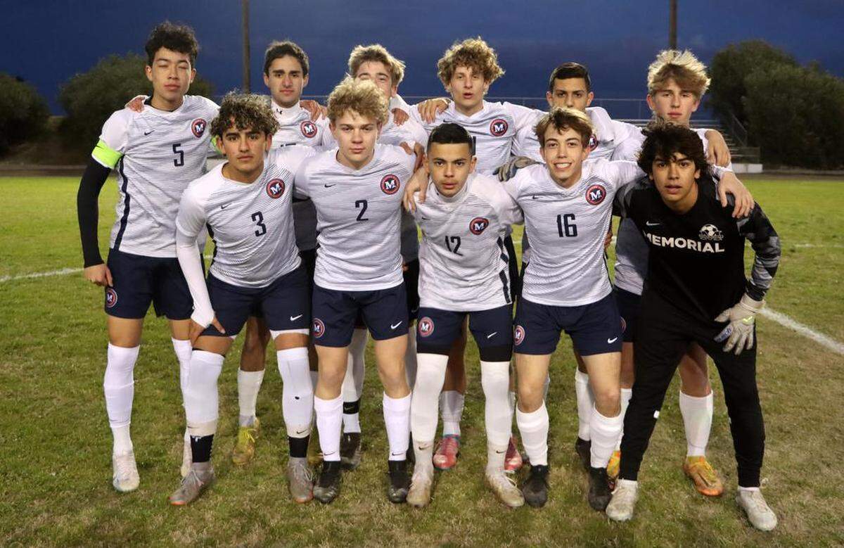 The San Joaquín Memorial boys soccer team ended their season with a 1-0 loss to Riverdale High in a CIF Central Section Div. IV playoff match on Feb. 14, 2023. Memorial ends the season with a 7-16-2 record.